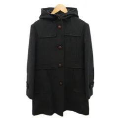 グローバーオール Gloverall ダッフルコート ロング丈 ウール イングランド製 英国製 ダークグレー ■MET2