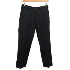 バーバリーブラックレーベル BURBERRY BLACK LABEL ストレッチパンツ スラックス 黒 ブラック 73 約S