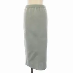 スタニングルアー STUNNING LURE ニットスカート タイト ロング M 水色 ライトブルー 20S117-007 /EE