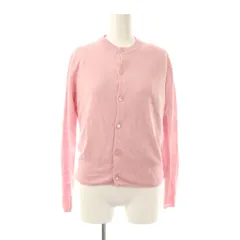 マカフィー MACPHEE トゥモローランド 21SS リネン アンサンブル カーディガン ニット S ピンク /ES