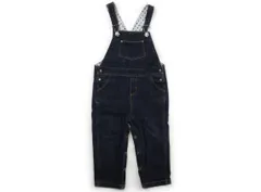 【プチバトー/PETITBATEAU】ベビーオーバーオール 80サイズ 女の子【子供服・ベビー服】（2025248）