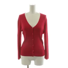 アナイ ANAYI カーディガン ニット 長袖 Vネック 38 ピンク 102018-16-560-41 /NQ