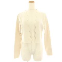 ジルバイジルスチュアート JILL by JILLSTUART スカラエッジボレロカーディガン ボレロ ショート丈 長袖 FR アイボリー 125-3270022 /HN