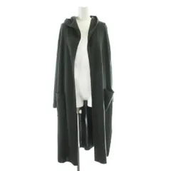 グリーンレーベルリラクシング ユナイテッドアローズ green label relaxing カーディガン ロング カーキ 緑 グリーン フード付き /AP