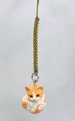 【中古】キーホルダー・マスコット(キャラクター) ハチワレ 「まんまるどうぶつ まんまるねこ根付」