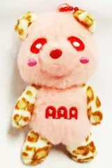 【中古】キーホルダー・マスコット(女性) 伊藤千晃 え～パンダ豹キーホルダー(赤) 「AAA Heart to (Heart) TOUR 2010」