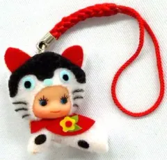 【中古】キーホルダー・マスコット(キャラクター) 大江戸キューピー 根付/犬張子 「地域限定QPマスコット」 東京限定