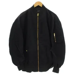 ジャーナルスタンダード JOURNAL STANDARD MA-1 ナイロン ブルゾン ミリタリー ジャケット 38 ネイビー 紺 22-011-400-5201 /☆G