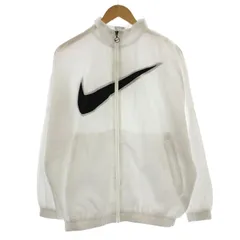 ナイキ NIKE ナイロン トラックジャケット ジップアップ ジャケット M 白 ホワイト DX5865-100 /☆G