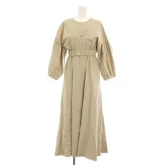 クラネ CLANE 3wayボレロワンピース 3WAY BOLERO ONE PIECE セットアップ カットソー Vネック 長袖 ワンピース ロング ノースリーブ タグ付き 1 ベージュ 11112-5272 /YT