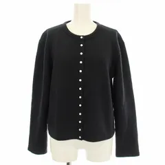 アニエスベー agnes b. カーディガンプレッション 0267M001 スウェット カーディガン 裏起毛 1 ネイビー 紺 /☆G