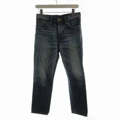 リー LEE Lady RIDERS デニムパンツ ジーンズ ジーパン ストレート ウォッシュ加工 S 青 ブルー LL0311 /RO