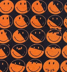 ニコちゃんミニ裏毛ニット生地