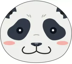 【中古】ぬいぐるみマスコット・ぬいぐるみバッジ パンダ 「呪術廻戦 おまんじゅうにぎにぎマスコット」