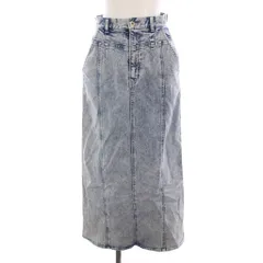 ラベルエチュード la belle Etude BELLE VINTAGE デニムスカート ロング 0 ブルー /YM ■MA