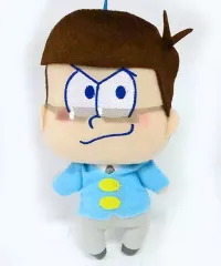 【中古】ぬいぐるみマスコット・ぬいぐるみバッジ カラ松 揃えて6つ子・ぬいぐるみマスコット-おそ松・カラ松・チョロ松- 「おそ松さん」