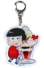 【中古】キーホルダー・マスコット(キャラクター) トド松(スイーツ) 「おそ松さん×animatecafe トレーディングアクリルキーホルダー 第三弾」