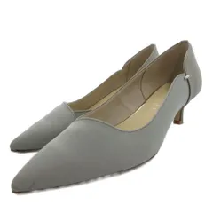 ルタロン Le Talon パンプス ヒール ポインテッドトゥ 25cm グレー /JS