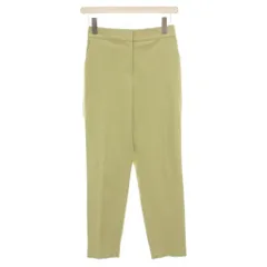 セオリーリュクス theory luxe 23SS ARIOSA CAROL 2 パンツ テーパード 36 黄緑 033106421665036 /YM