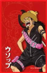 【中古】食玩 ステッカー・シール ウソップ/縦・背景線画 「ONE PIECE FILM RED デコステッカーガムつき」