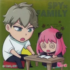 【中古】食玩 ステッカー・シール ロイド・フォージャー＆アーニャ・フォージャー 「SPY×FAMILY 小さな星たべよ2 オリジナルシール」