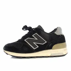 ニューバランス NEW BALANCE M1400BKS スニーカー シューズ スエード US5 23cm 黒 /TK ●D