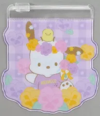 【中古】雑貨 ポチャッコ ジッパーバッグ 「Happyくじ Sanrio Characters Flower 2022」 ジッパーバッグ賞