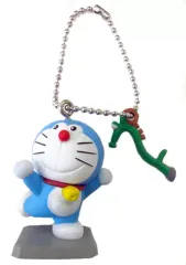 【中古】キーホルダー・マスコット(キャラクター) 宿川原駅ブロンズ像ドラえもん＆ウマタケ 「川崎市 藤子・F・不二雄ミュージアム マスコットコレクション6 ～5周年記念スペシャルバージョン～」