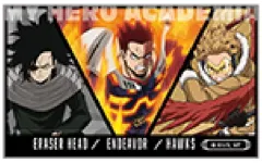 【中古】食玩 ステッカー・シール イレイザー・ヘッド＆エンデヴァー＆ホークス 「僕のヒーローアカデミア キャラガムコレクション(ステッカー付き)」