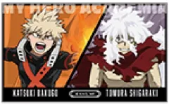 【中古】食玩 ステッカー・シール 爆豪勝己＆死柄木弔 「僕のヒーローアカデミア キャラガムコレクション(ステッカー付き)」