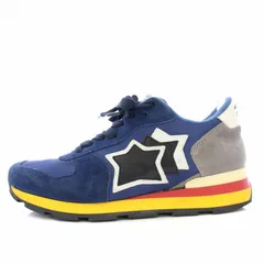 アトランティックスターズ Atlantic Stars Antares スニーカー シューズ スエード 40 青 /TK ●D