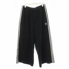 アディダスオリジナルス adidas originals アディカラー クラシックワイドレッグパンツ イージーパンツ ロゴ刺繍 3XL 黒 ブラック IB5911 /AN24