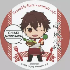 【中古】コースター(キャラクター) 守沢千秋(サイン入りver./夢ノ咲コックver.) コースター 「あんさんぶるスターズ!×animatecafe」 カフェもアニメイトも両方楽しんじゃおう!キャンペーン