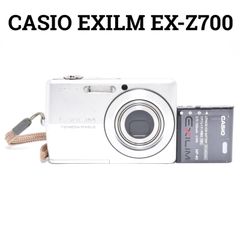 カシオ CASIO EXILM EX-Z700 シルバー コンパクトデジタルカメラ