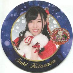 [중고] 코스터 (여성) 기타자와 사키 2017 크리스마스 코스터 AKB48 CAFE & SHOP 크리스마스 디저트 메뉴 주문 특전