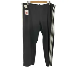 アディダス adidas 00S パフォーマンスロゴ 刺繍 サイドスリーストライプ トラック パンツ ジャージ 2003年製 メンズ  2XO