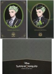 [중고] 캐릭터 카드 세벡 지그볼트 브로마이드 세트(2장 세트 봉투 포함) [이치 반 쿠지 디즈니 트위스티드 원더랜드 제2탄] J상