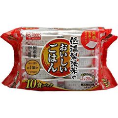 低湿製法米おいしいごはん10パックと味付け海苔 - メルカリ