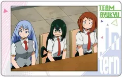 【中古】キャラカード 波動ねじれ＆蛙吹梅雨＆麗日お茶子(場面写) 「僕のヒーローアカデミア スナップマイド2」