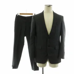 エドワード EDWARDS シングルスーツ セットアップ 2点セット 上下 スラックスパンツ テーラードジャケット A4 グレー /NQ ■MU