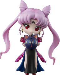 [신품] Figuarts mini 미소녀 전사 세일러 문 R 블랙 레이디 약 90mm PVC&ABS제 도장이 끝난 가동 피규어 사가