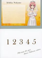 【中古】キャラカード 中野一花 封筒入りメッセージカード 「映画 五等分の花嫁×Gratte animatecafe/劇場公開記念フェア 五つ子ちゃんのウェディングストーリー in アニメイト 第2弾」 対象商品購入特典 前半