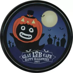 【中古】マグカップ・湯のみ ズラー(ブラック) ブリキコースター 「GLAY LiB CAFE 2015 HAPPY HALLOWEEN」 セットメニューオーダー特典