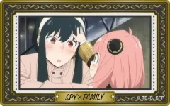 【中古】キャラカード アーニャ＆ヨル(撫で) 「SPY×FAMILY クリアカード」