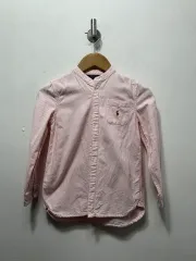 ポロラルフローレン ピンク ストライプ シャツ 6t