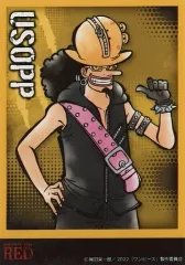 【中古】キャラカード ウソップ 「ワンピース FILM RED 出張店 ONE PIECE 麦わらストア in マルイ インスタントフォト風ブロマイド」