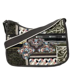 LESPORTSAC(レスポートサック) ショルダーバッグ - パープル×マルチ