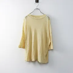 美品 ヴラスブラム Vlas Blomme リネンハイネックプルオーバー F＼ベージュ ニット ワイド 半袖【2400014765458】のサムネイル