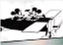 【中古】キャラカード ミッキーマウス(モノクロ) 「Disney100 トレーディングコレクション2」