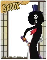 【中古】キャラカード ブルック 「ワンピース アクリルカード 01.麦わらの一味」